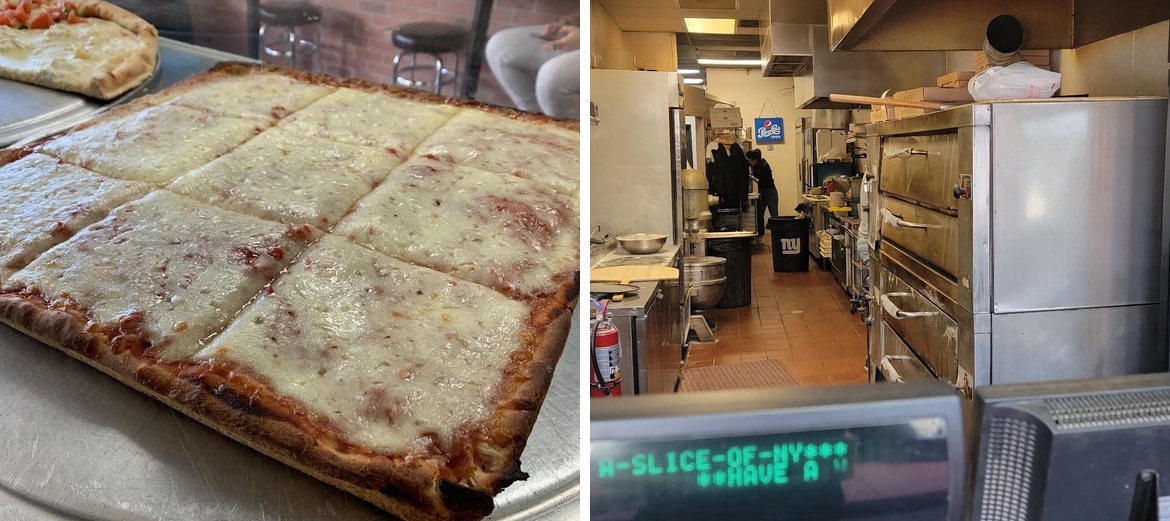 A Slice Of NY Pizza Menu