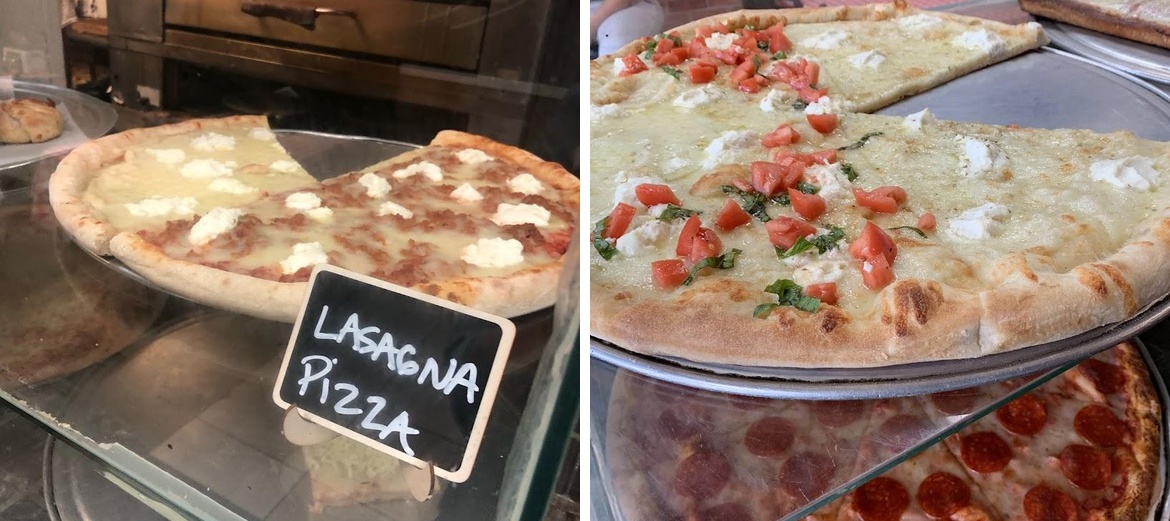 A Slice Of NY Pizza Menu