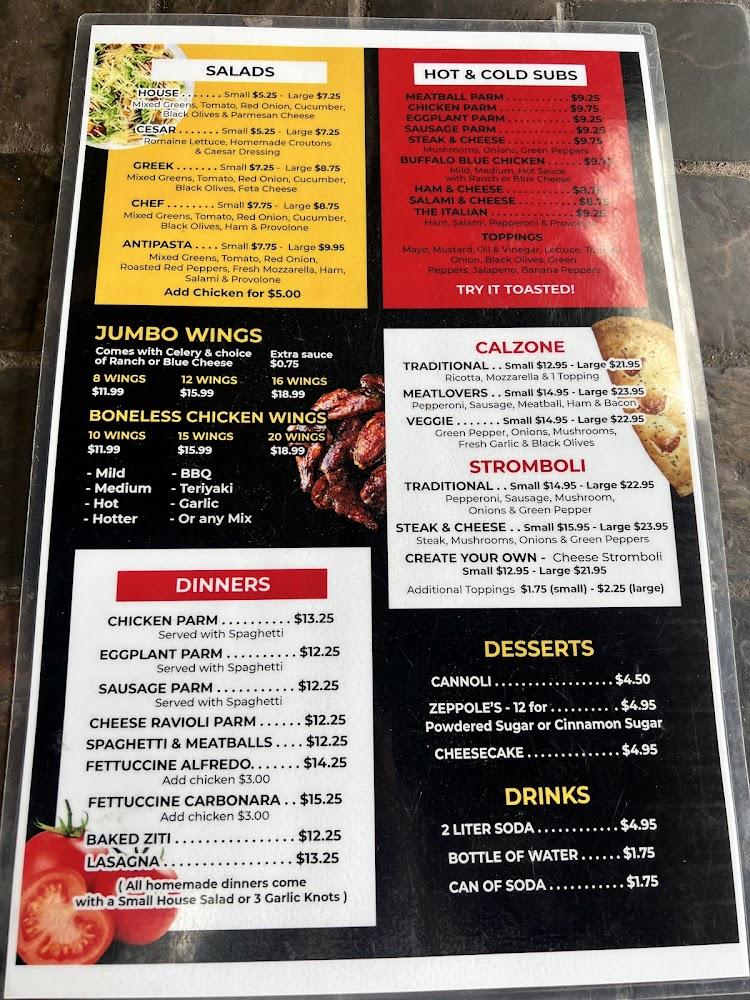 A Slice Of NY Pizza Menu image 4